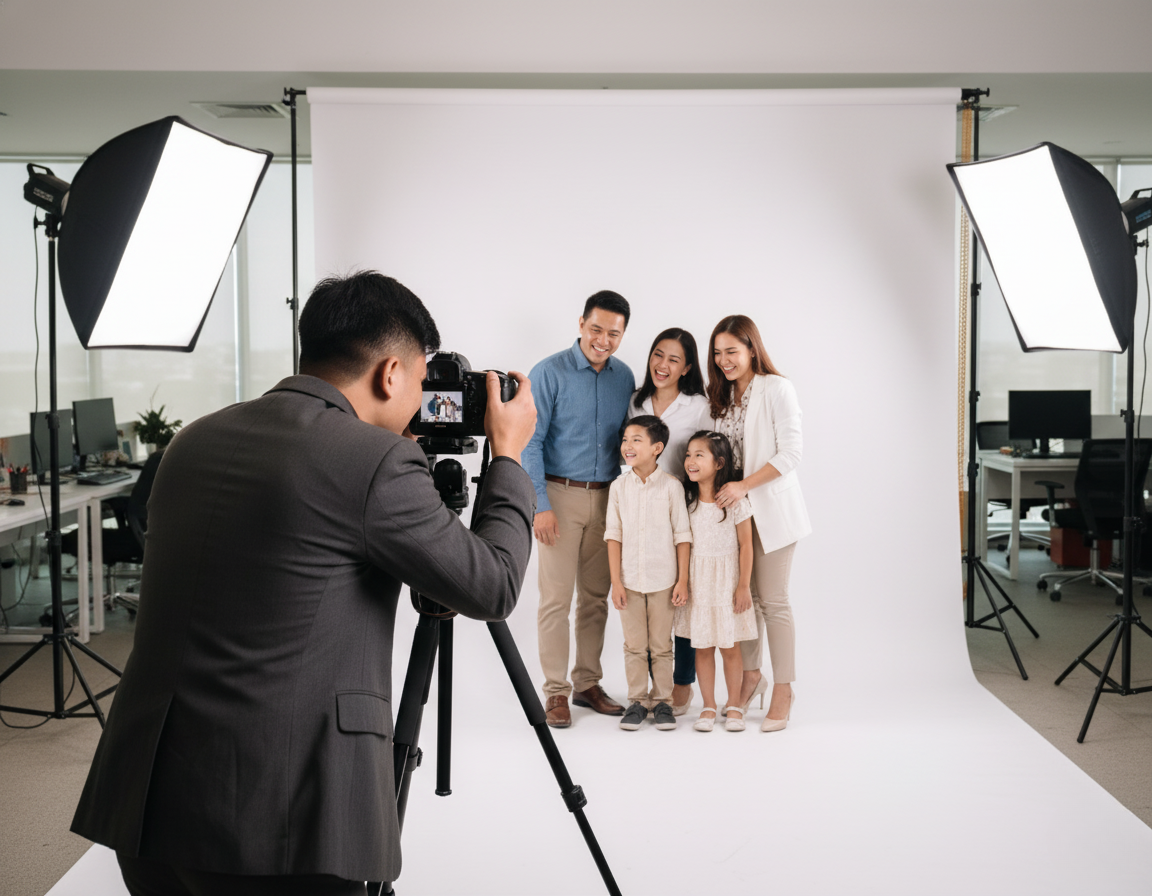 Photography Process Background